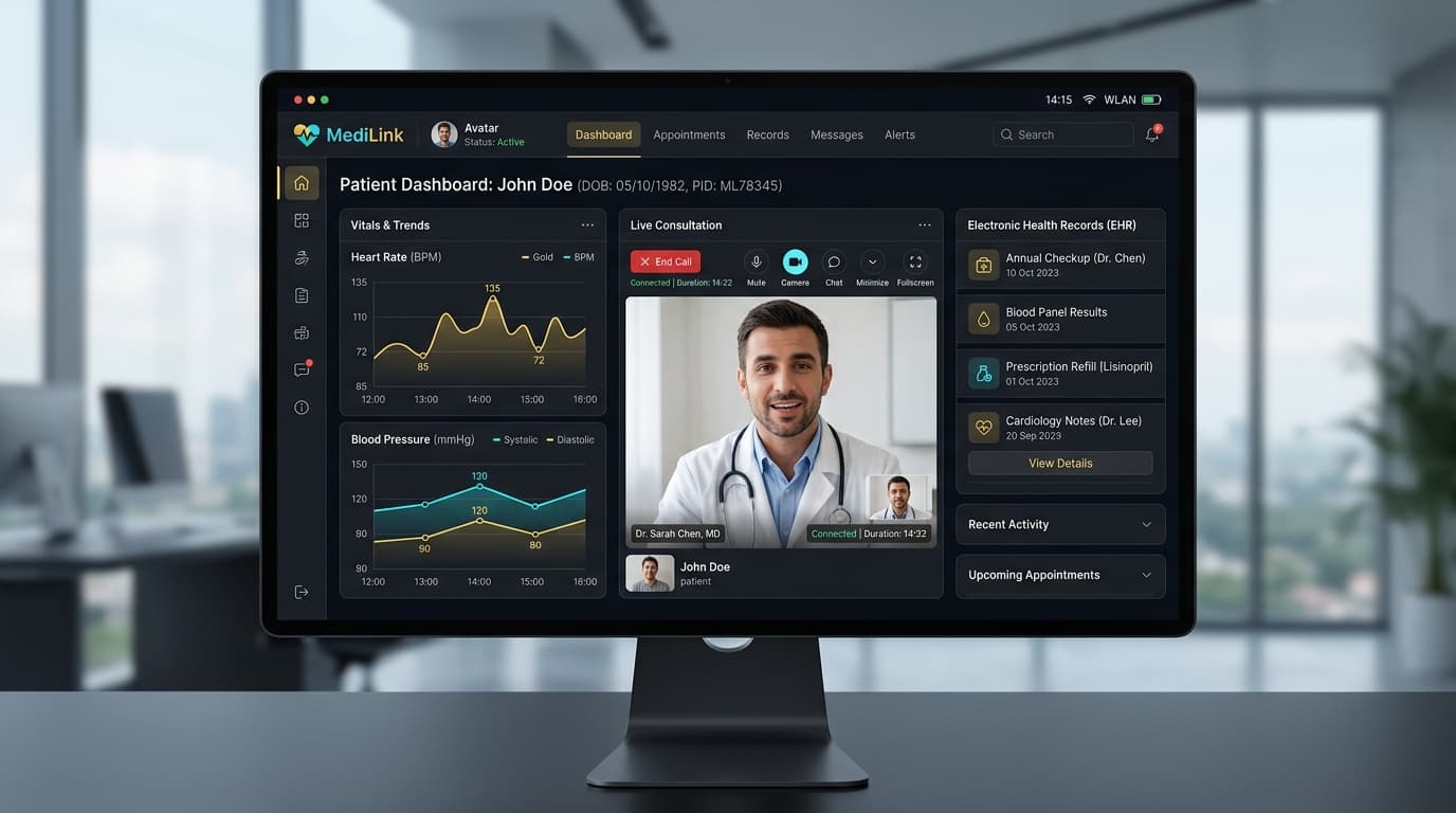 MediLink Telehealth & EHR Suite